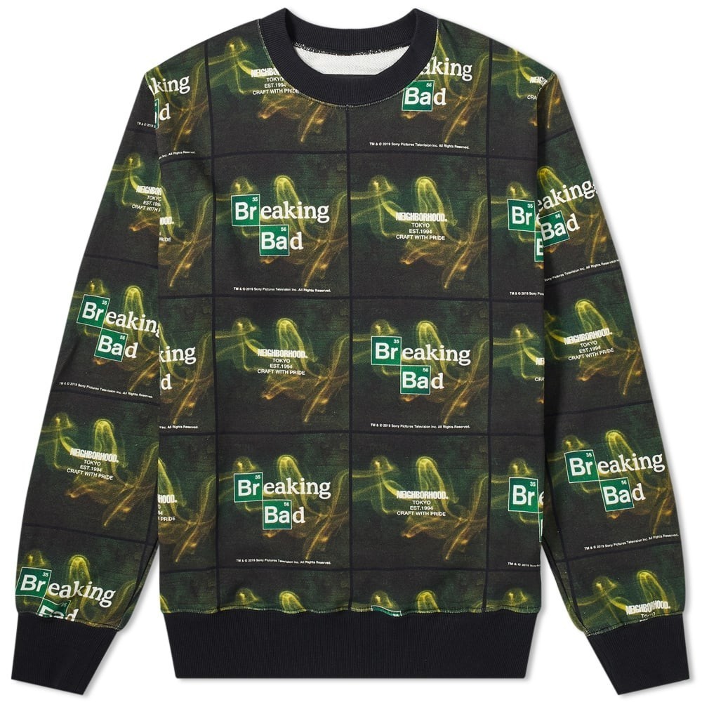 Neighborhood x Breaking Bad Logo Crew Sweat Neighborhood