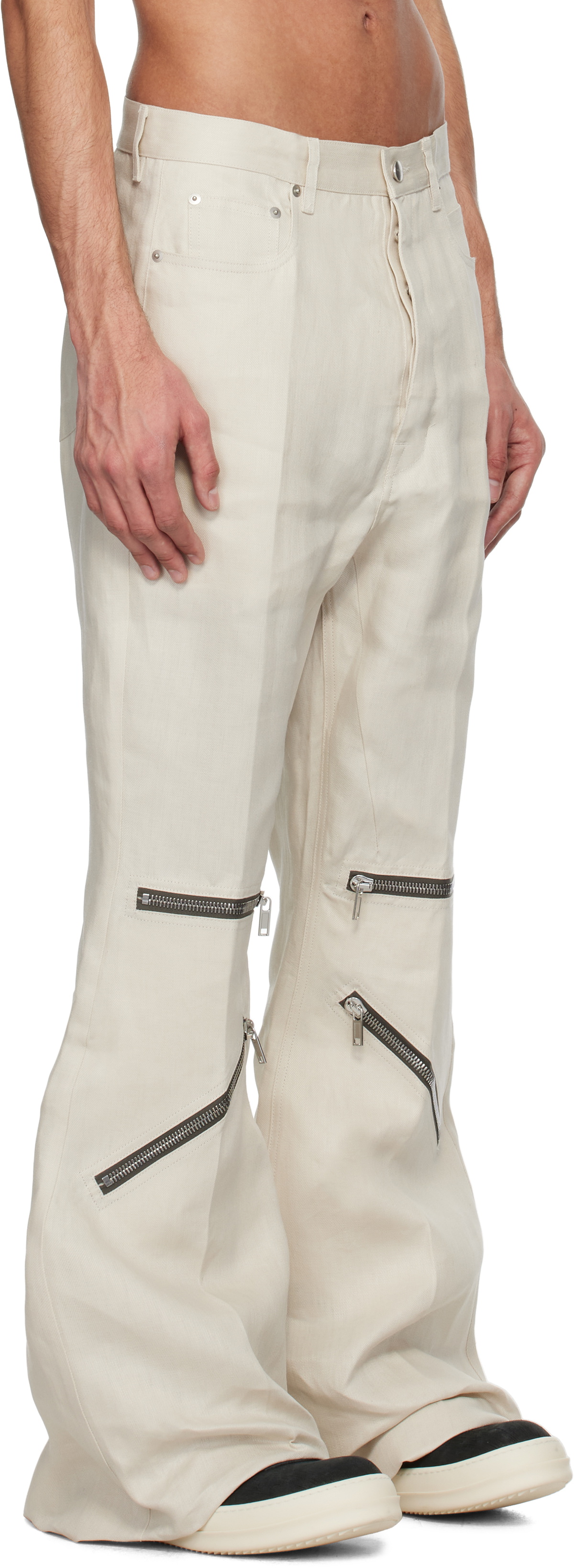 Rick Owens Off-White Hollywood Bolan Cargo Pants Rick Owens