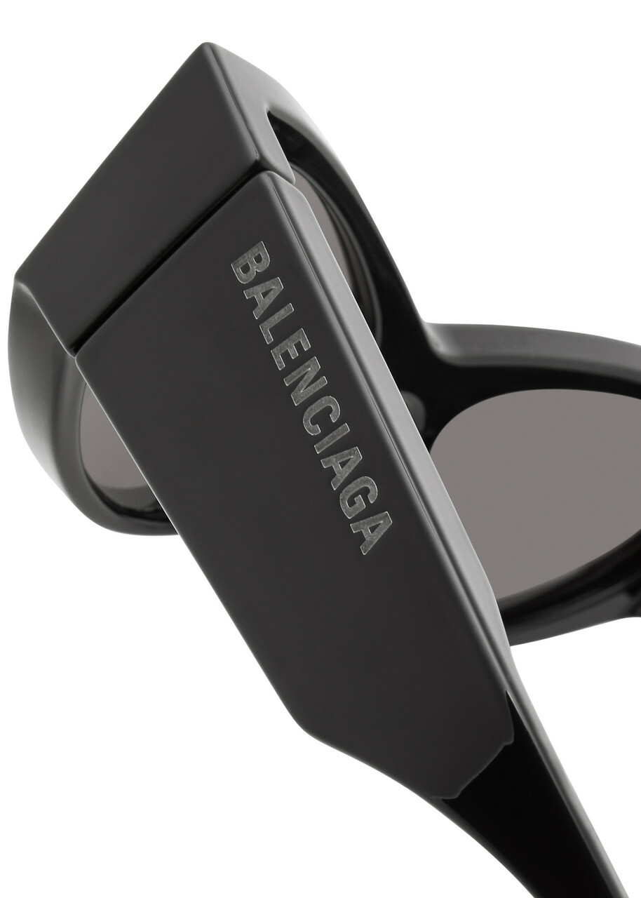 Balenciaga Cat-eye Sunglasses - Black Grey - One Size