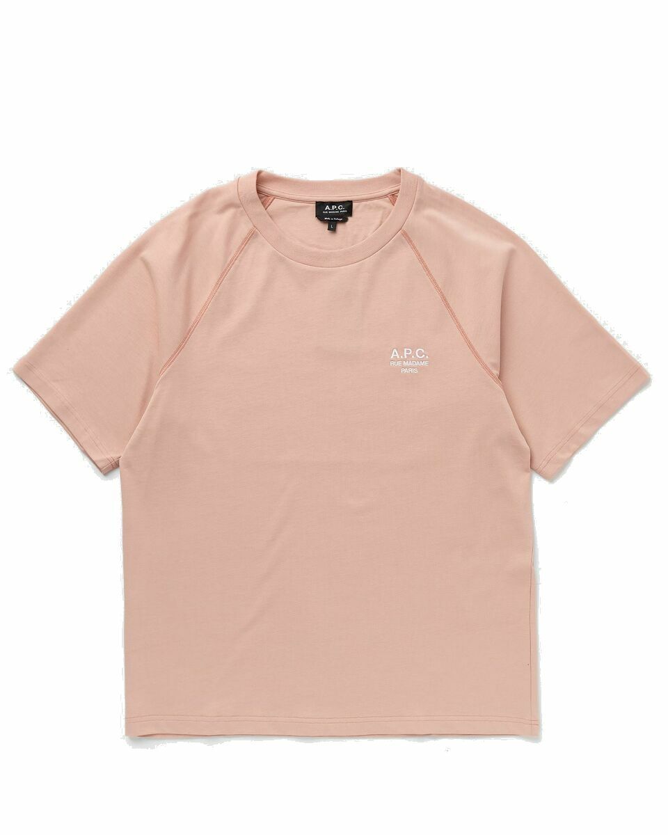 Photo: A.P.C. Tee Willy Pink - Mens - Shortsleeves