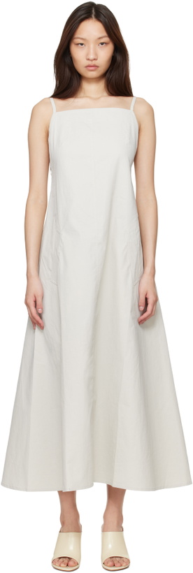 Photo: Studio Nicholson Beige Chrono Maxi Dress