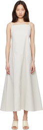 Studio Nicholson Beige Chrono Maxi Dress