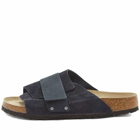 Birkenstock Kyoto SFB in Midnight Suede