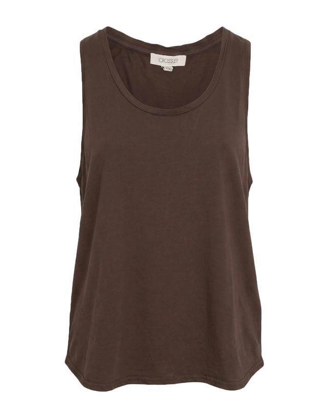 Photo: Crossley Womens Tank top Chocolate in Brown