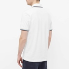 Fred Perry Authentic Men's Original Twin Tipped Polo Shirt in White/Ice/Navy
