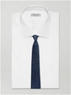 Charvet - Mini Geo 8.5cm Silk-Jacquard Tie