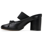 MM6 Maison Margiela Black Anatomic Numeric Heels