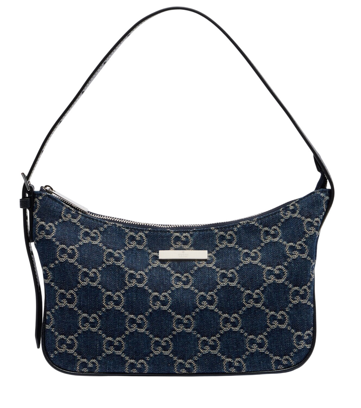 Gucci Blue Eco-Washed Denim GG Headband Gucci