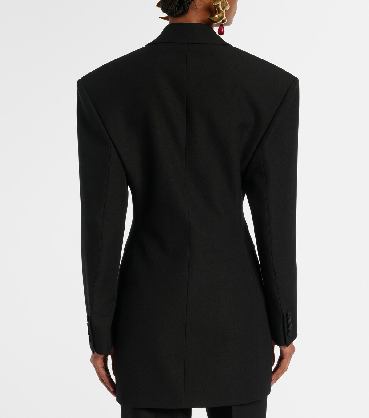 Saint Laurent Wool-blend blazer