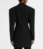 Saint Laurent Wool-blend blazer