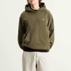 ROA Men's Logo 490Gsm Hoodie in Olive