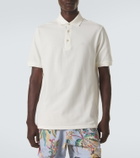 Etro Pegaso cotton piqué polo shirt
