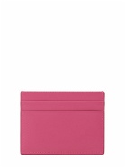 DOLCE & GABBANA - Embossed Logo Leather Card Holder