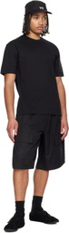 Y-3 Black Wide Leg Shorts
