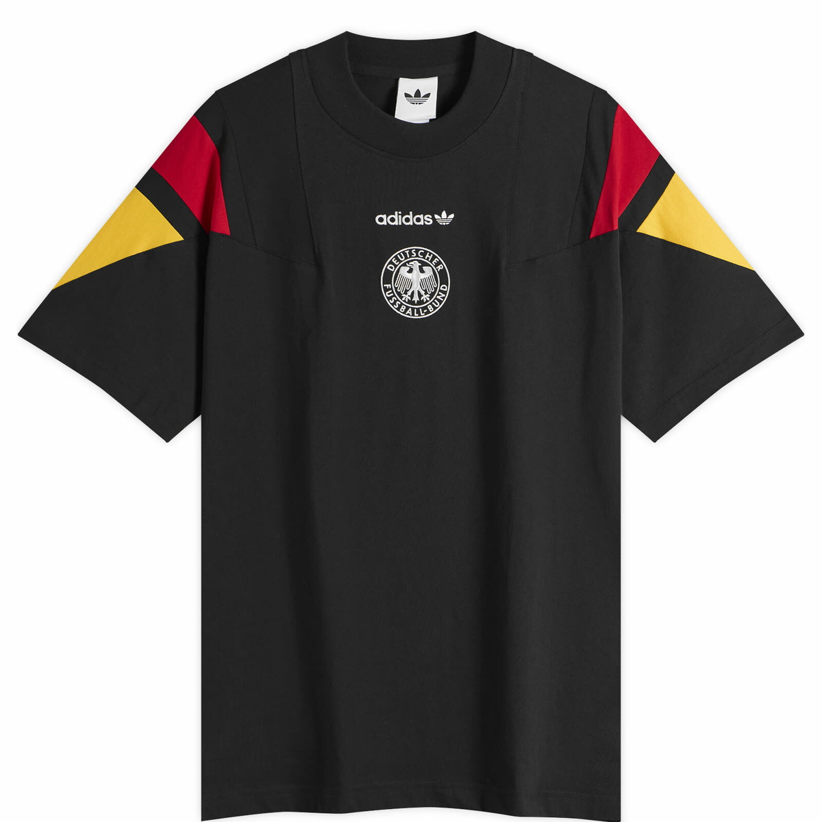 Adidas Men's DFB EQT T-Shirt in Black