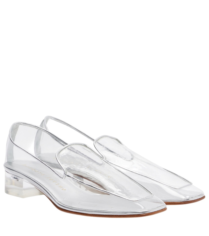Photo: Herbert Levine Clear The Air 30 PVC loafer pumps