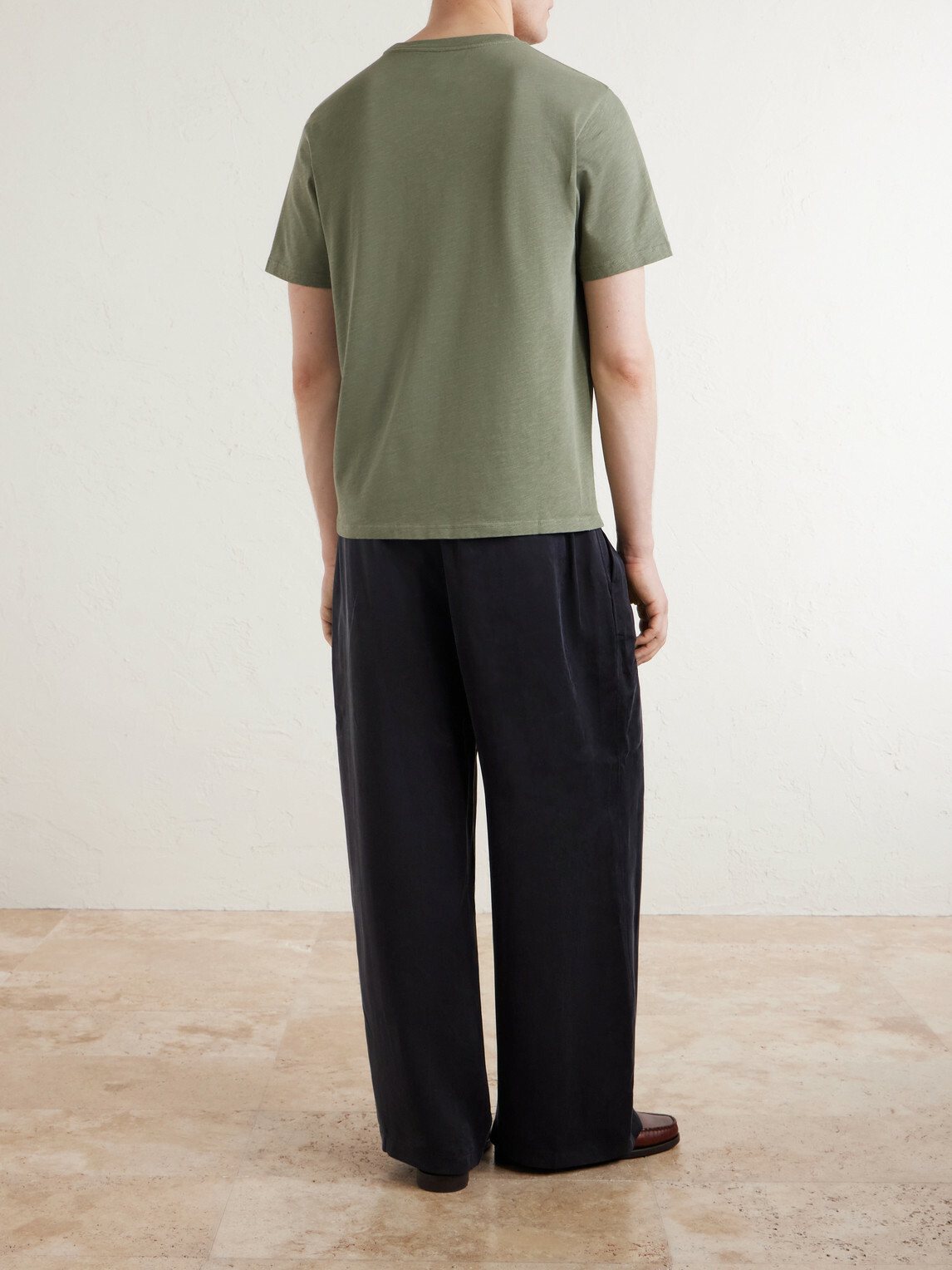 Aimé Leon Dore - Logo-Print Cotton-Jersey T-Shirt - Green