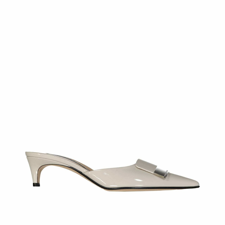 Photo: Sergio Rossi Leather Mules