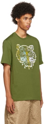 Kenzo Khaki Tiger T-Shirt