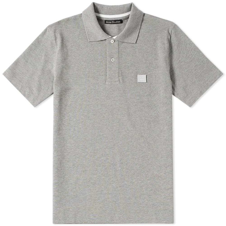 Photo: Acne Studios Newark Face Polo Grey