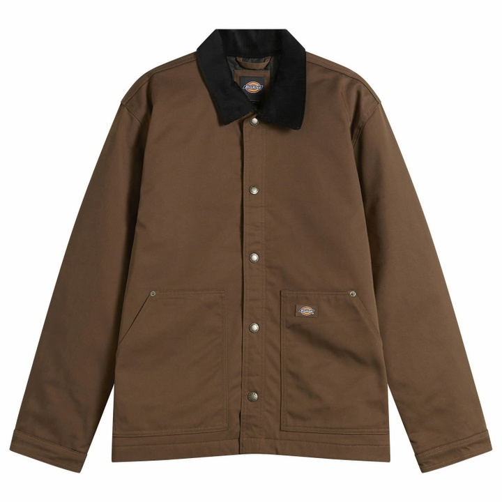 Photo: Dickies Men's Union Barn Jacket in Timber Brown
