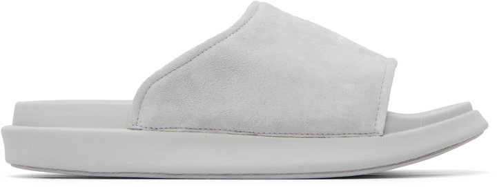 Photo: Y-3 Gray Y-3 Slides