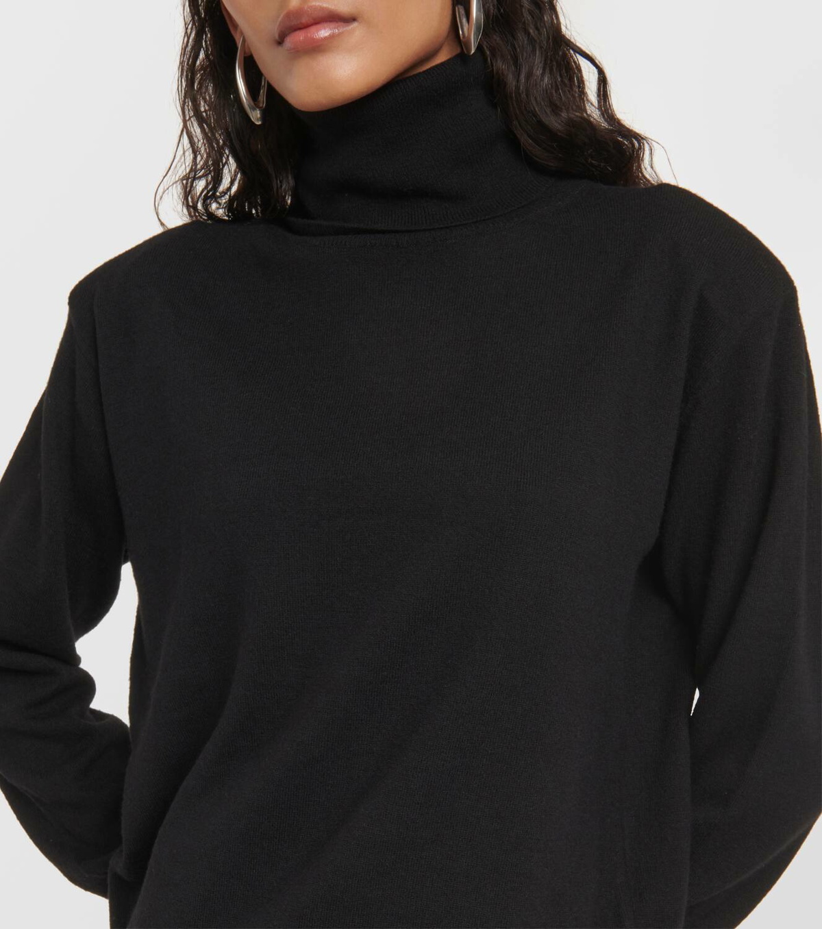 The Frankie Shop Ines wool turtleneck sweater The Frankie Shop