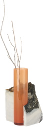 Studio E.O SSENSE Exclusive Brown Drill 35 Vase