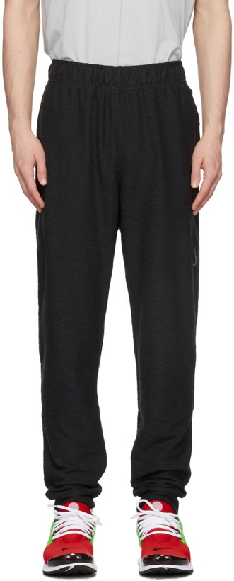 Photo: Nike Black Dri-FIT Core Fleece Yoga Pants