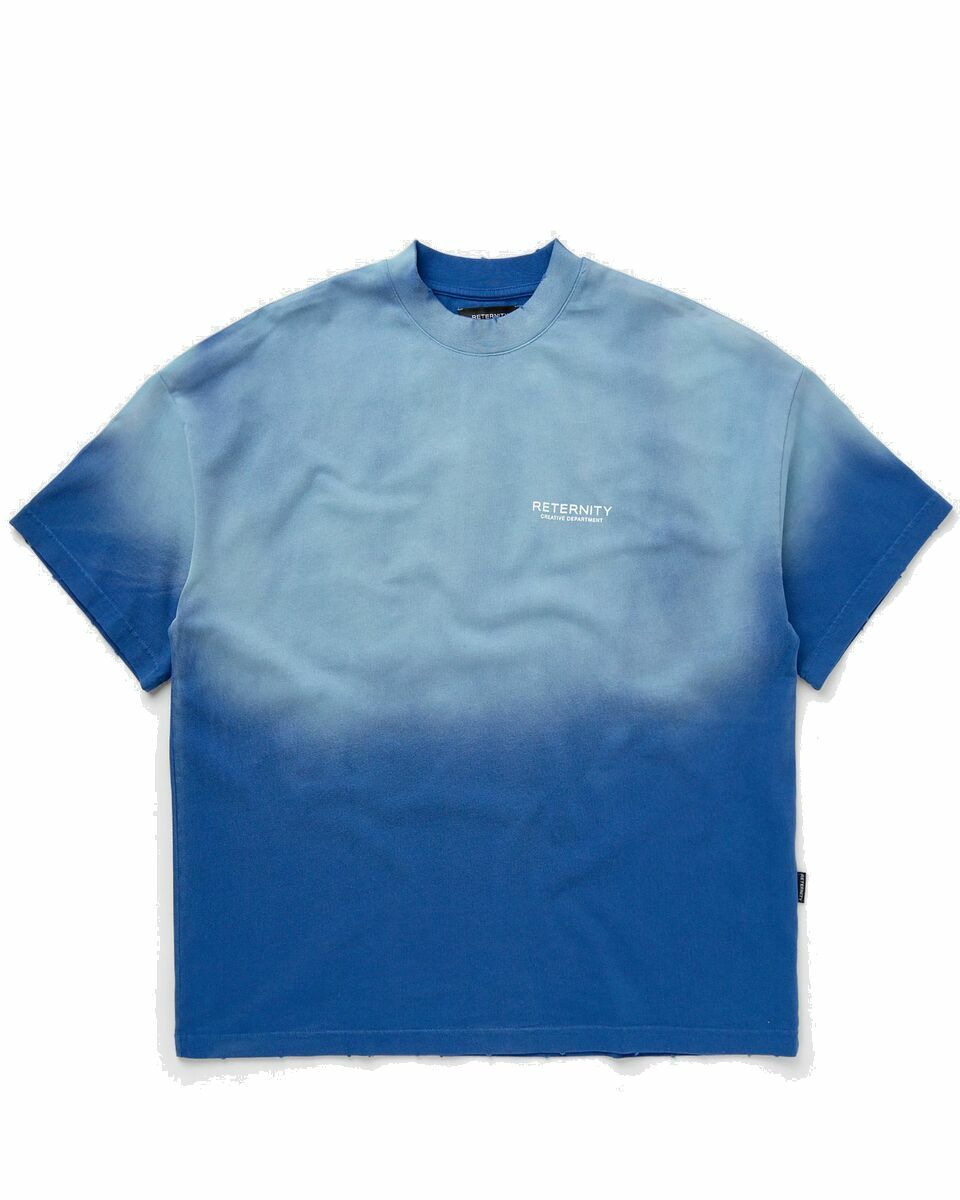 Photo: Reternity T Shirt Creative Dpt Blue - Mens - Shortsleeves