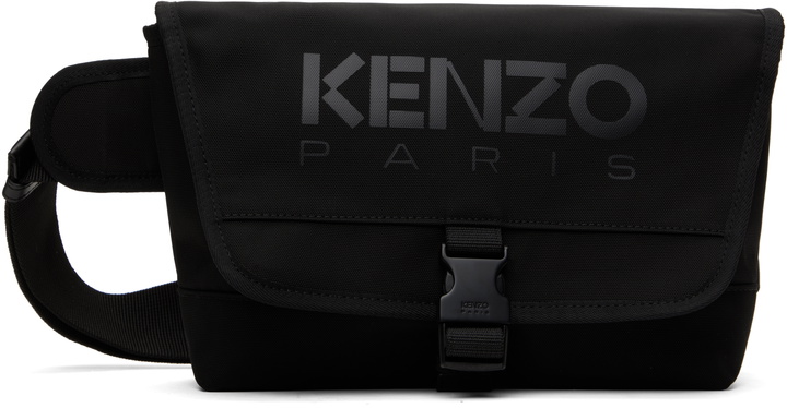 Photo: Kenzo Black Kenzo Paris 'KENZO 48' Small Belt Bag