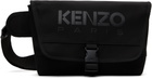 Kenzo Black Kenzo Paris 'KENZO 48' Small Belt Bag