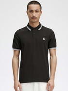 Fred Perry   Polo Shirt Black   Mens