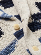 Polo Ralph Lauren - Jacquard-Knit Recycled Cotton-Blend Cardigan - Blue