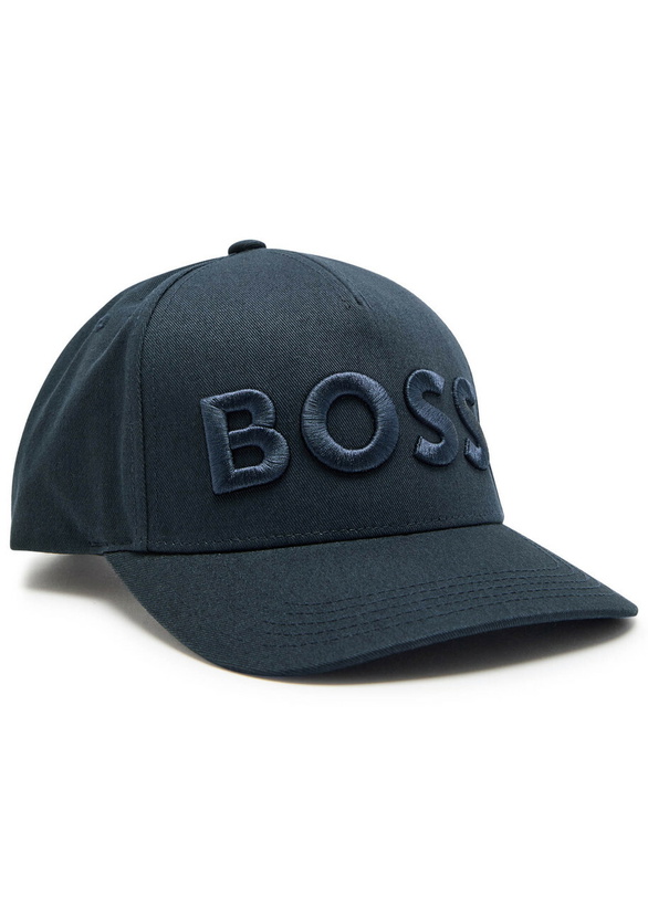 Photo: Boss Logo-embroidered Twill cap - Navy - One Size