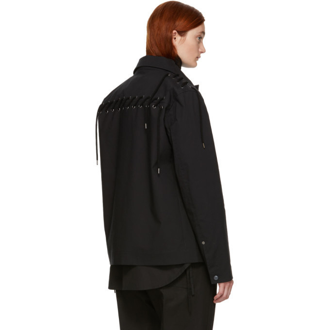 Craig Green Black Laced Worker Jacket