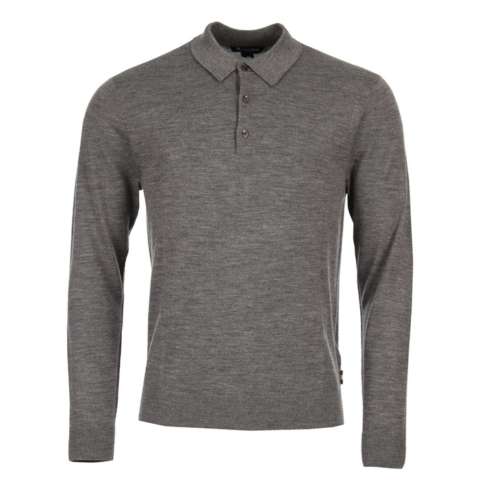 Photo: Kennington Polo Knit - Grey