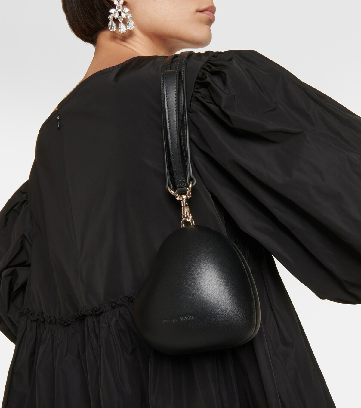 Simone Rocha Micro Heart leather shoulder bag