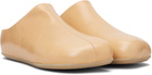 MM6 Maison Margiela Beige Factory Sabot Loafers