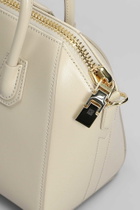 Givenchy Antigona Mini Shoulder Bag In Beige Leather