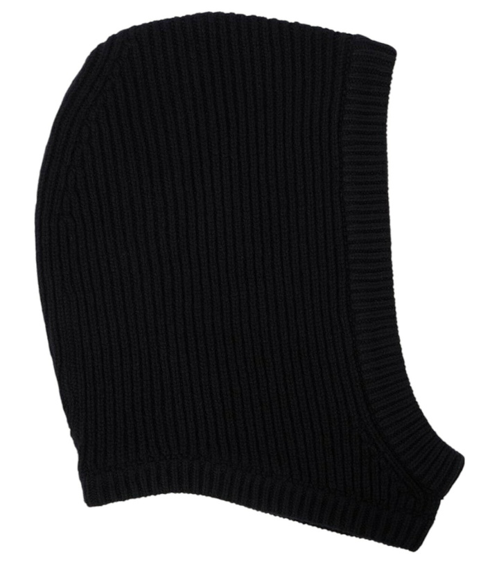 Photo: Rick Owens Cashmere and wool ski mask