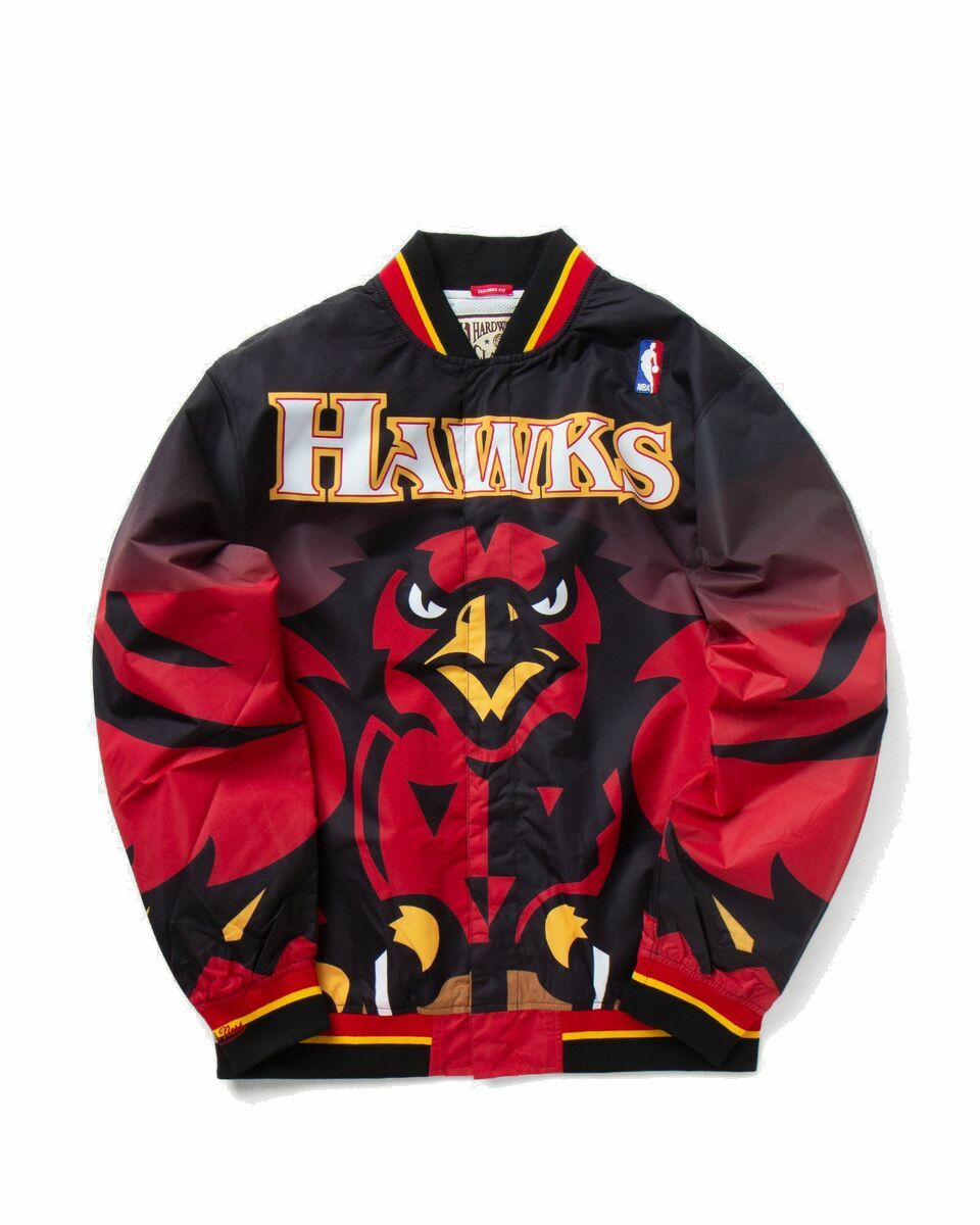 Photo: Mitchell & Ness Nba Authentic Warm Up Jacket Atlanta Hawks 1995 96 Black - Mens - Team Jackets