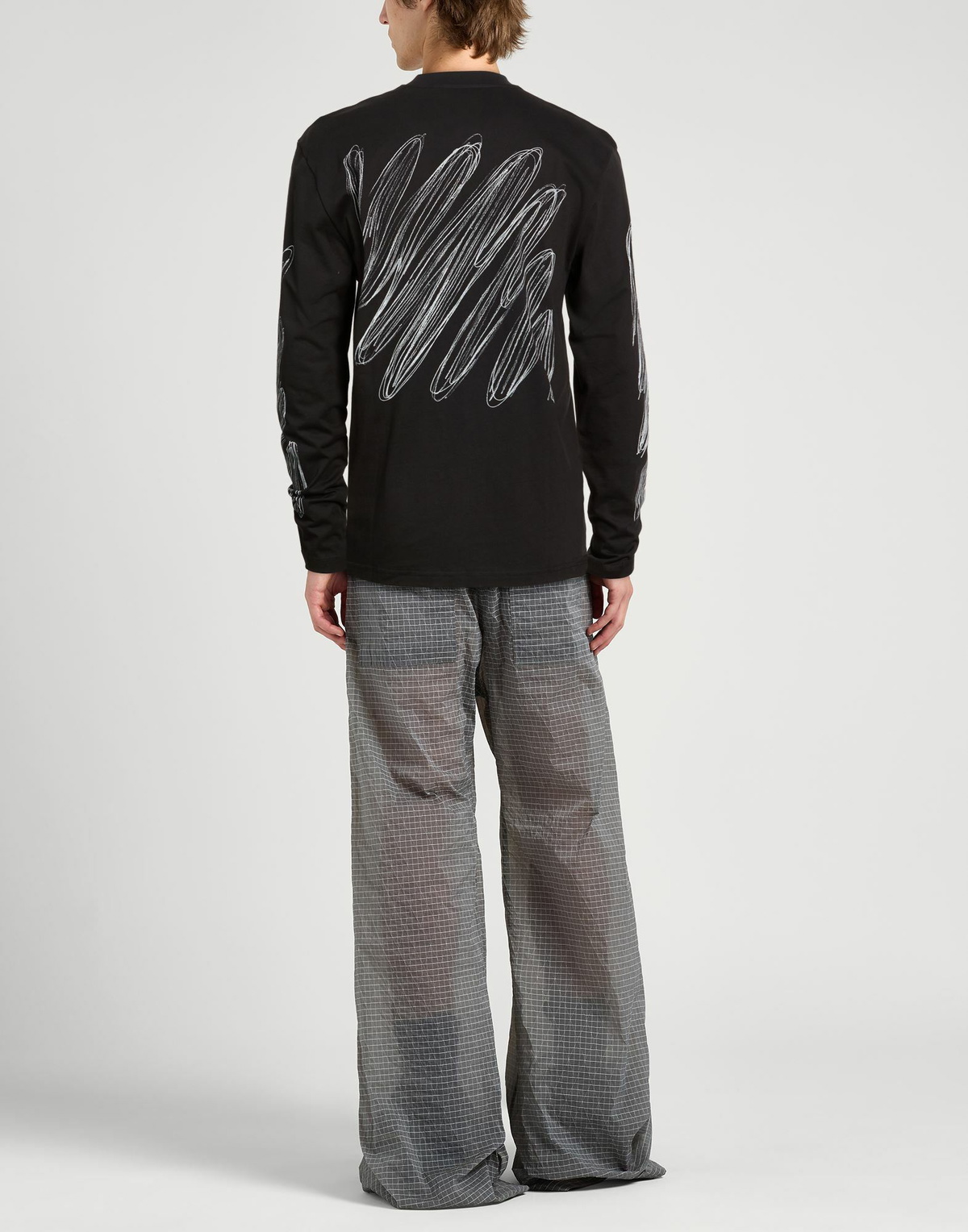Off-white Mens T-shirt in Black