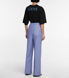 Loewe - Striped cotton pants