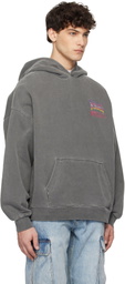 Ksubi Gray Global Ekcess Hoodie
