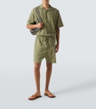 Commas Mid-rise shorts