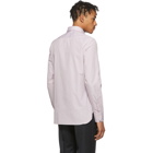 Ermenegildo Zegna White and Pink Camicia Trofeo Shirt