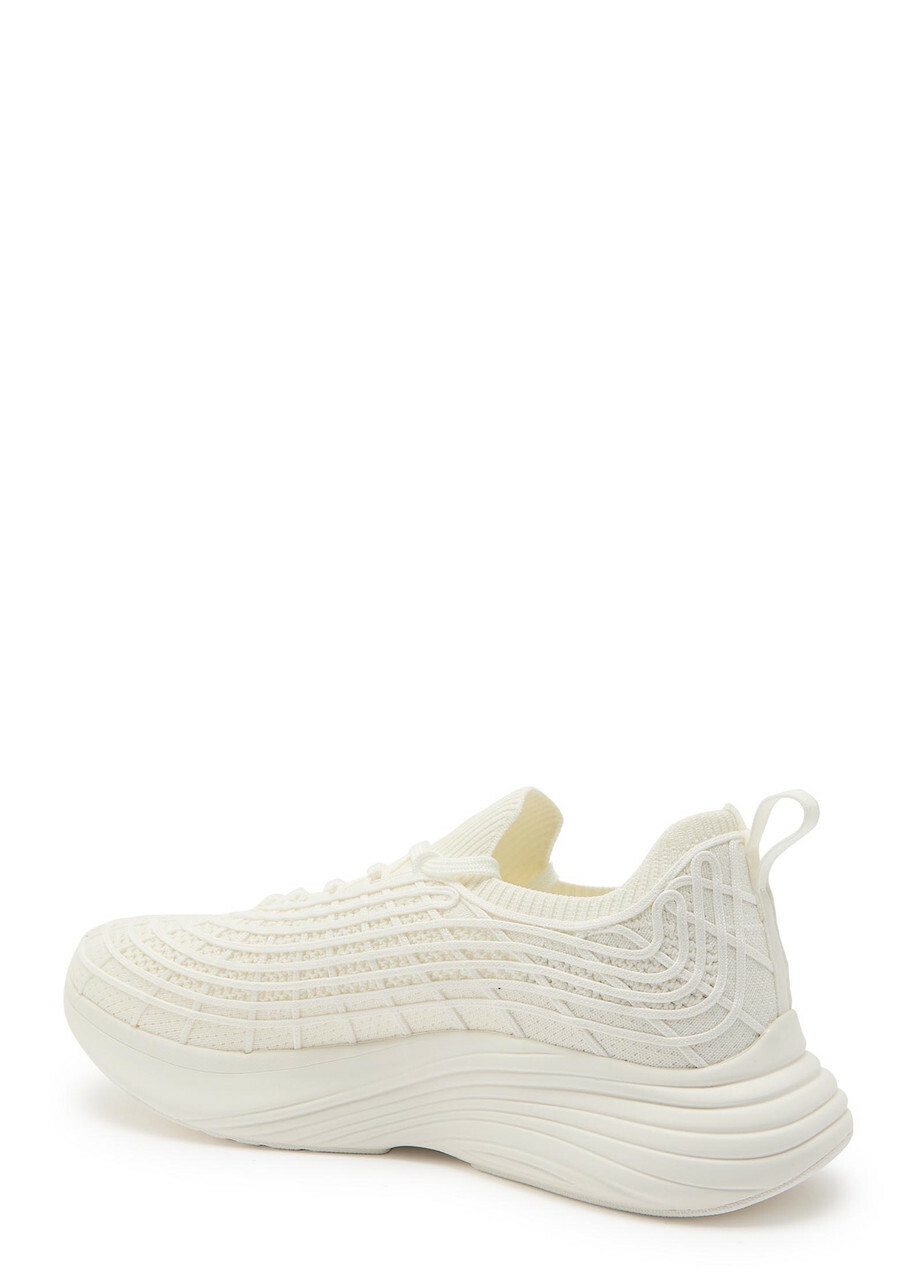Athletic Propulsion Labs Techloom Zipline Knitted Sneakers Ivory