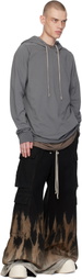 Rick Owens DRKSHDW Gray Porterville Pullover Hoodie