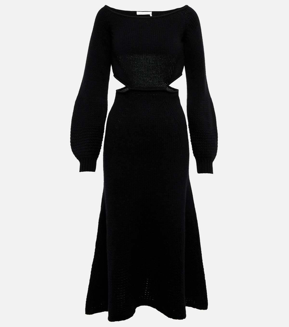 ChloÃ© Off-shoulder virgin wool midi dress